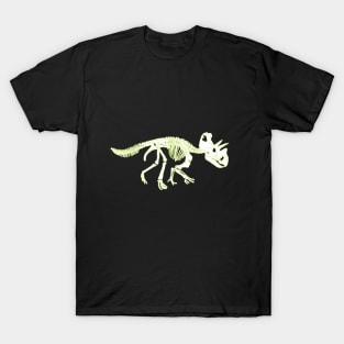 Skeleton of a Stegosaurus Dinosaur T-Shirt